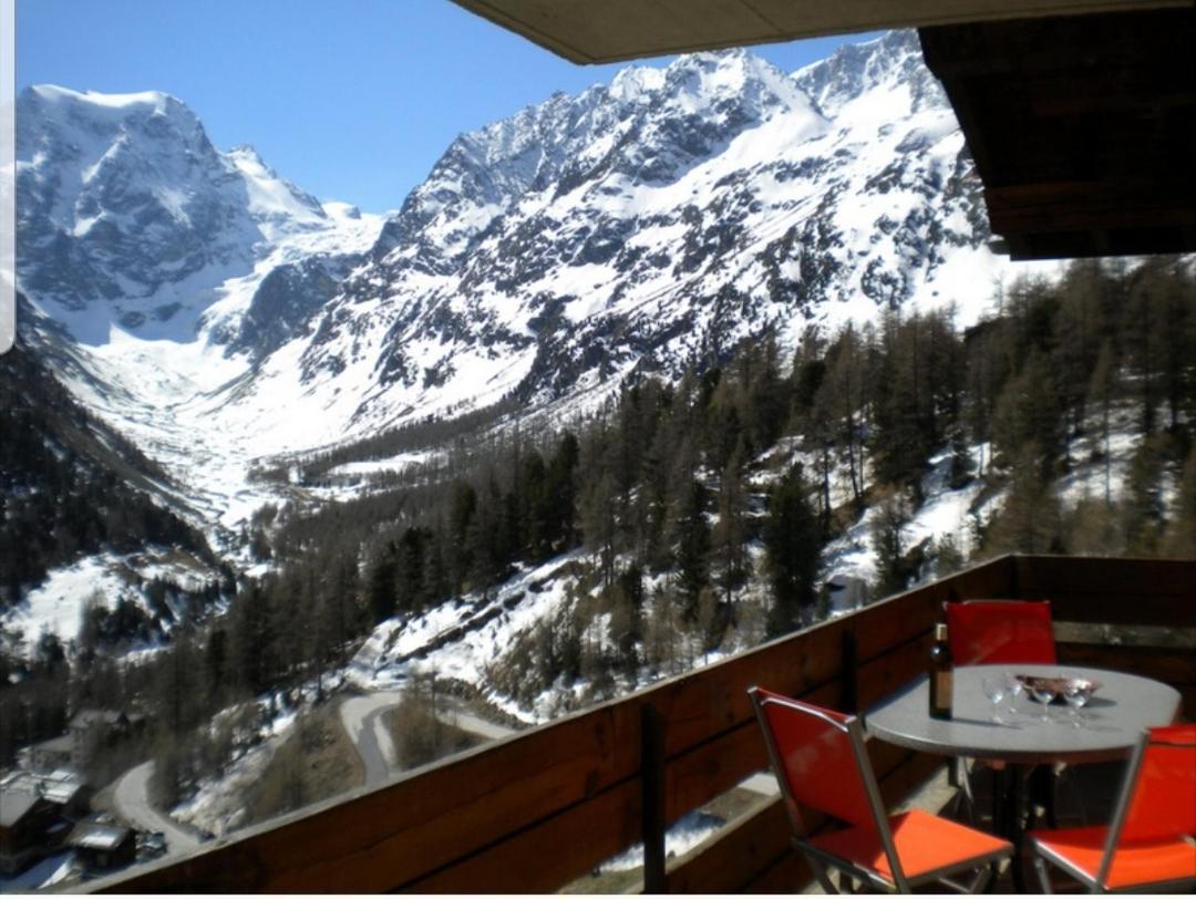 Le Panorama - Appartement 54 A Arolla Face Aux Montagnes A 150M Des Pistes Evolène 外观 照片