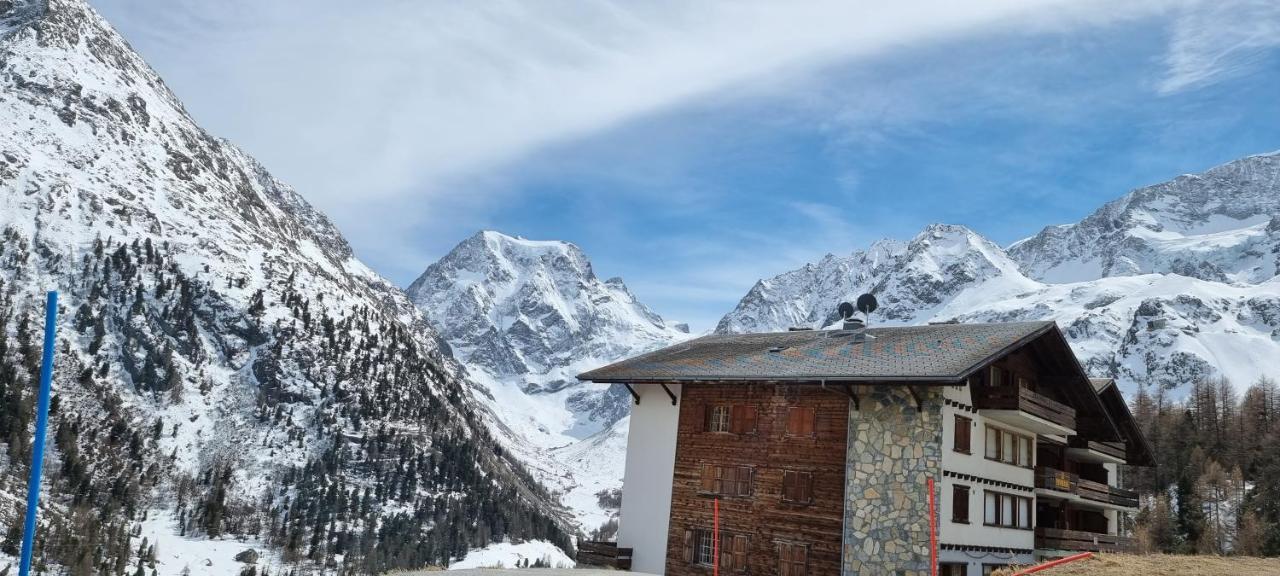 Le Panorama - Appartement 54 A Arolla Face Aux Montagnes A 150M Des Pistes Evolène 外观 照片