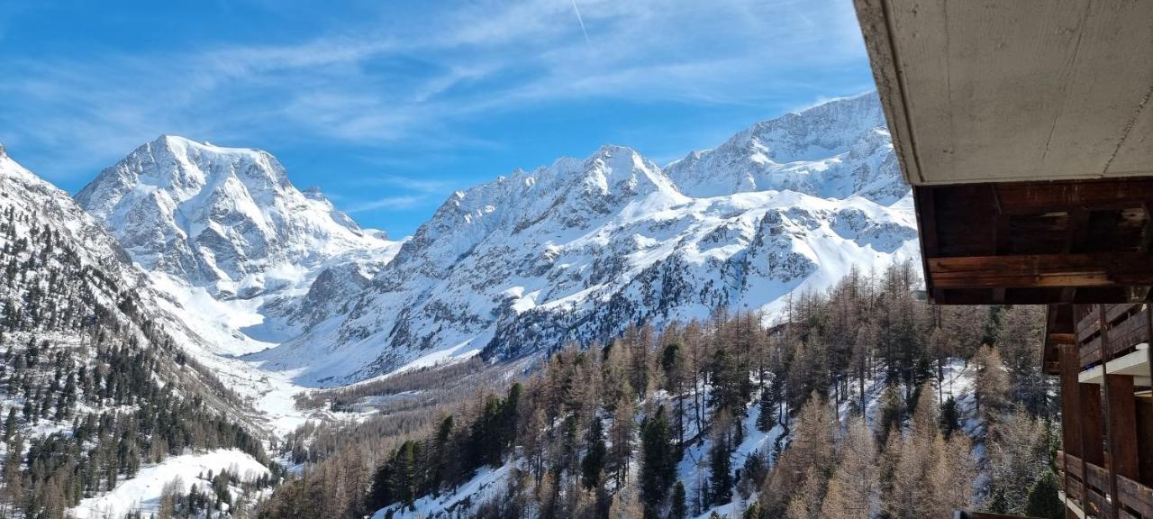 Le Panorama - Appartement 54 A Arolla Face Aux Montagnes A 150M Des Pistes Evolène 外观 照片