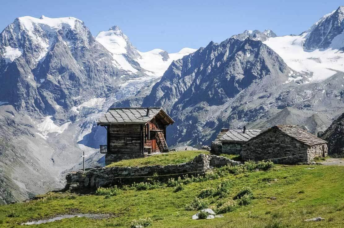 Le Panorama - Appartement 54 A Arolla Face Aux Montagnes A 150M Des Pistes Evolène 外观 照片