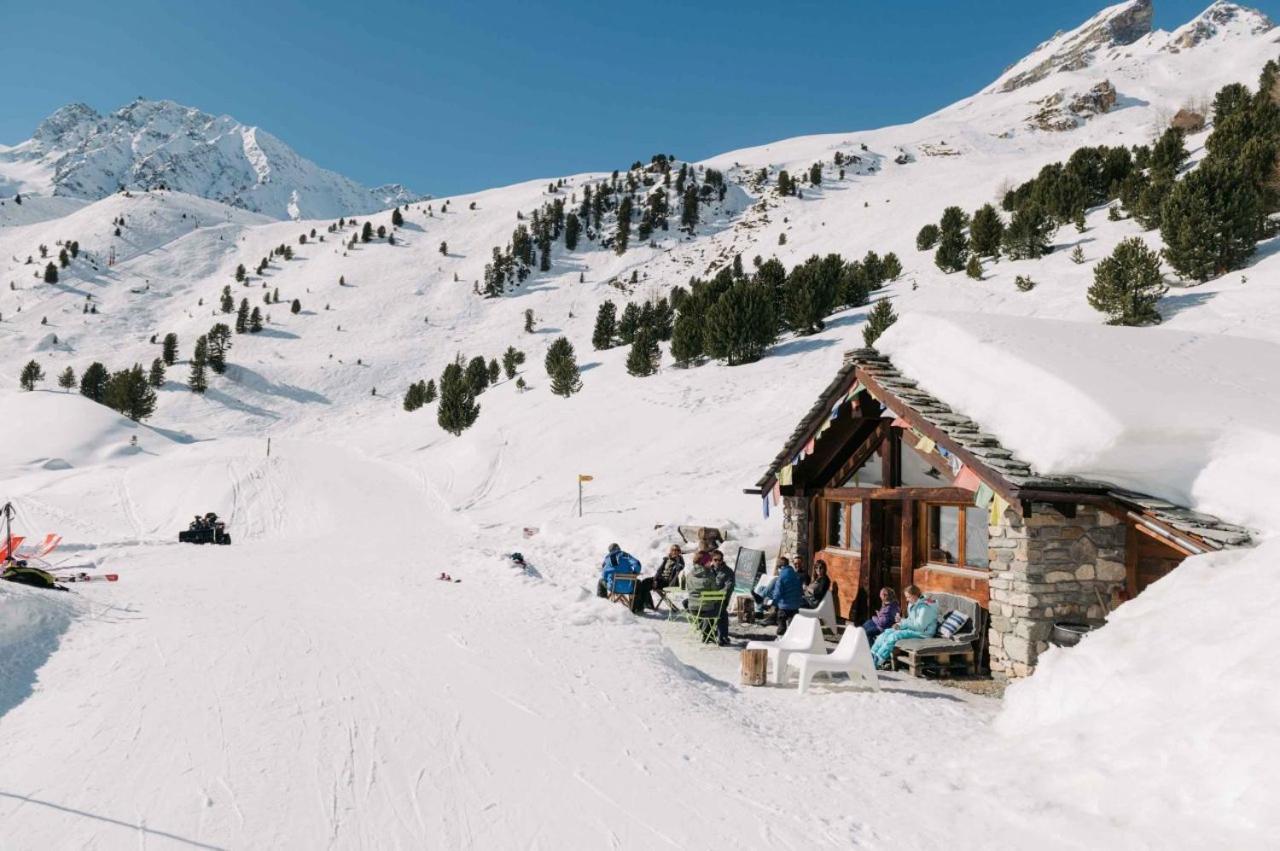 Le Panorama - Appartement 54 A Arolla Face Aux Montagnes A 150M Des Pistes Evolène 外观 照片