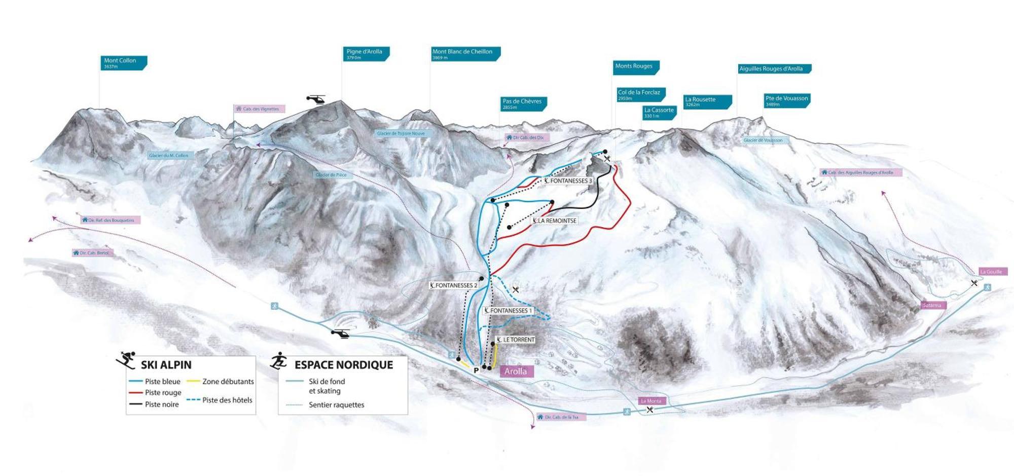 Le Panorama - Appartement 54 A Arolla Face Aux Montagnes A 150M Des Pistes Evolène 外观 照片
