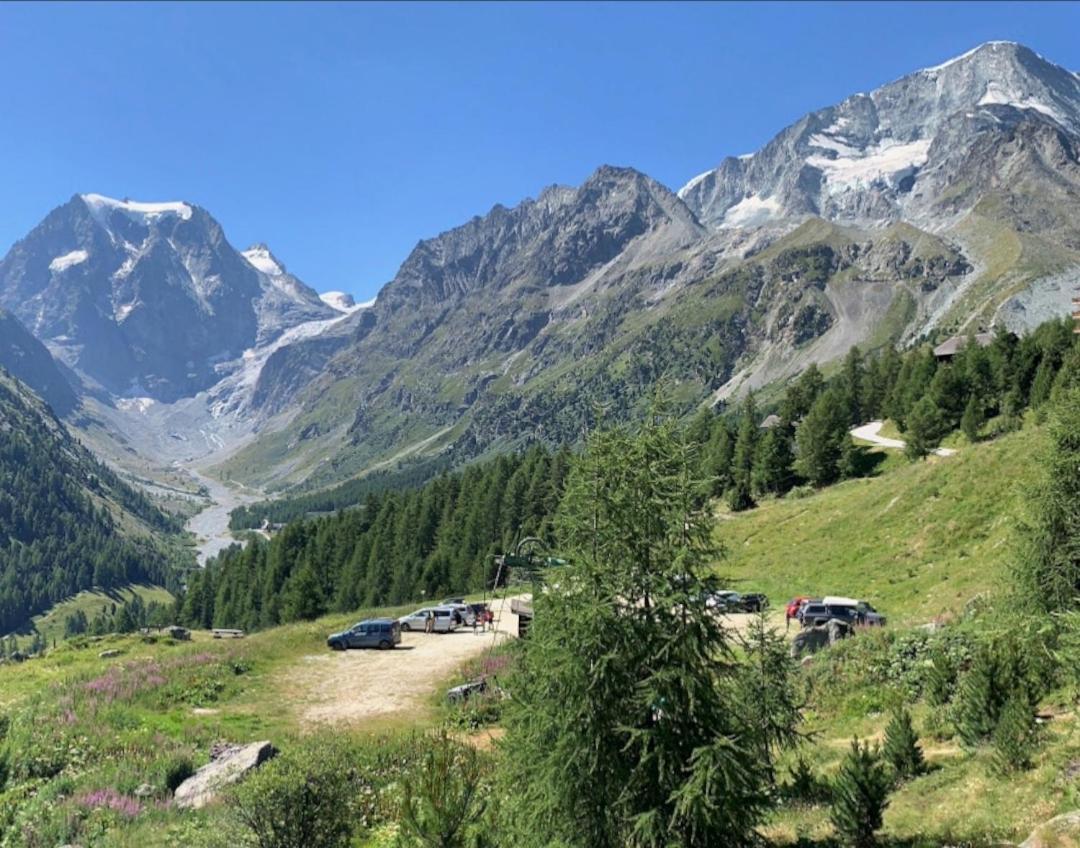 Le Panorama - Appartement 54 A Arolla Face Aux Montagnes A 150M Des Pistes Evolène 外观 照片